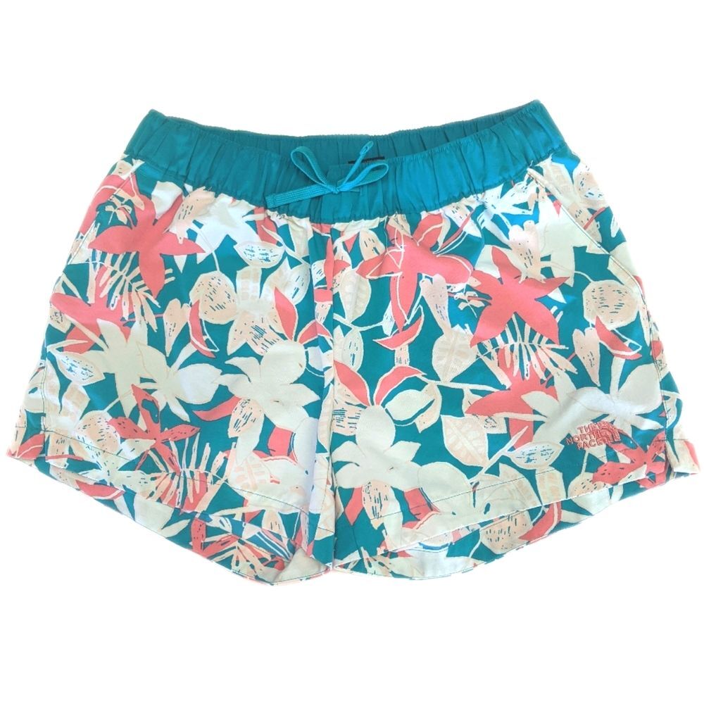 The North Face lightweight swim/athletic shorts, elastic waistband, size M